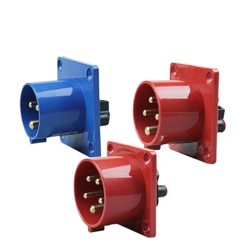 Prise inversée 4Pin 16A 380V encastrable pour camion frigorifique