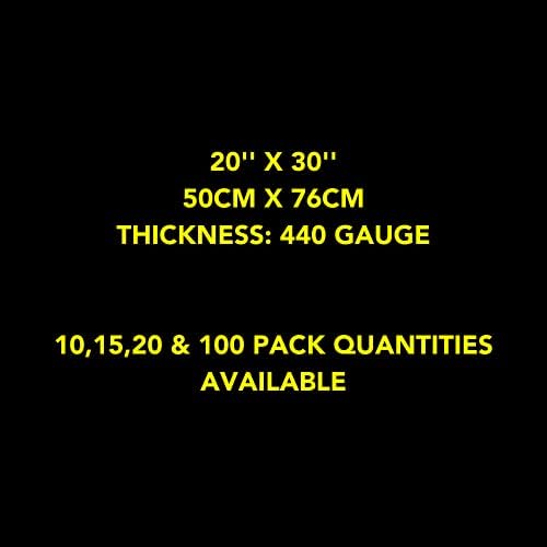 Rubble Builder Sacks Black - Heavy Duty Polypropylene Builders Bags - Extra Stong Bags - Jumbo Garden Waste Storage Industrial Sack  50cm x 76cm (15)