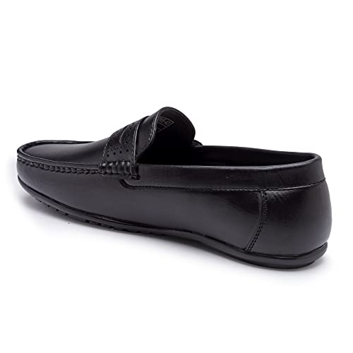 Image of Action-DRIVE-43 Lightweight Comfortable Synthetic Leather Loafers for Men