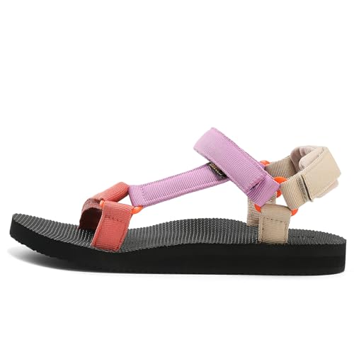 Image of Women's Original Sandals Comfortable Quick-Drying Casual Sport Sandal Walking Hiking Water Sandals With Arch Support 2025