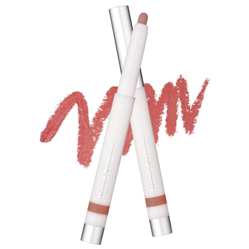Heart Percent Dote On Mood Lineproof Lip Pencil, 12hr Long-Lasting Fixing &amp; Smooth Drawing Creamy Lip Crayon Multi-Use Lipliner Retractable Overlip Line Color 0.8g (09. Rosy Fig)
