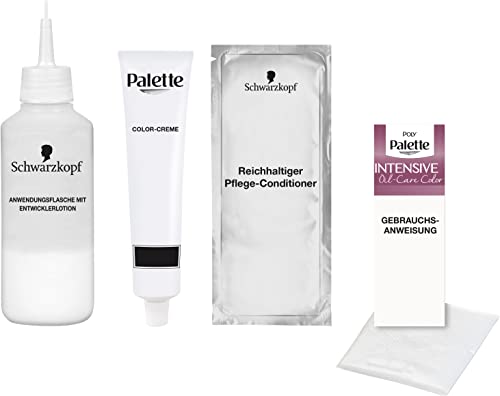 Foto von Palette Intensiv Creme Coloration 11–11 Ultra Titanium Blond Stufe 3 (3 x 115 ml), Permanente Haarfarbe für eine leuchtende, langanhaltende Farbe, 100 % Abdeckung grauer Haare