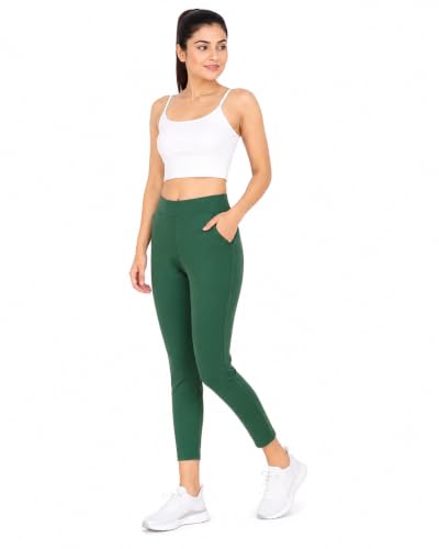 Image of Gym Jeggings for Women Gym Tights for Women Yoga Workout Leggings for Woman high Waist Tights for Woman Gym Yoga Workout Legging for Girls Lycra Fabric All Season Wear