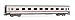 Produktbild ARNOLD HN4122 IC-Abteilwagen 1.Klasse der DB AG, Bauart Avmz109.5 Modellbahn, Grau