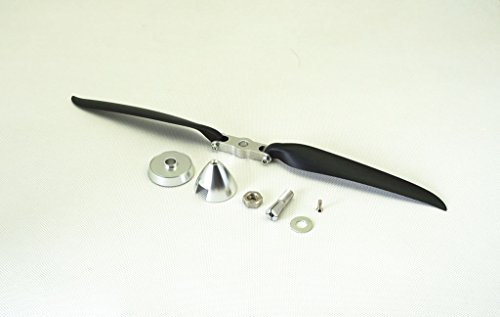 Hélice plegable de 7x3 repuesto para avión RC con eje de 3.17mm que optimiza el rendimiento 3