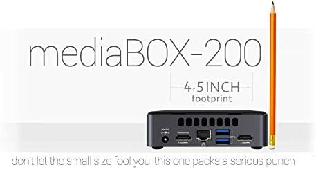 mediaBOX-200 V2 Digital Signage Player i3 1.8GHz Dual core 2GB Memory