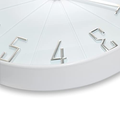 Horloge murale lisible Westclox 32256W pour en finir avec les chiffres flous