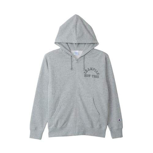 [チャンピオン] スウェット 長袖 USA GROWN COTTON グラフィックロゴプリント フーデットスウェットシャツ MEN’S BASIC C3-C126-070-M