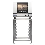 Moffat Turbofan E22M3 Half Size Countertop Electric Convection Oven with Stand, Single Deck, Manual Control
