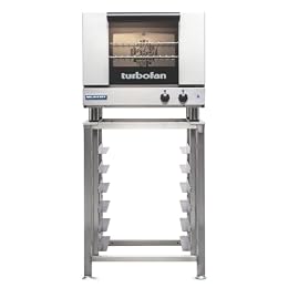 Moffat Turbofan E22M3 Half Size Countertop Electric Convection Oven with Stand, Single Deck, Manual Control