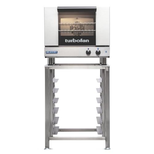 Image of Moffat Turbofan E23M3 Half Size Countertop Electric Convection Oven w /Stand, Single Deck, Manual Control, 208v /50 /60 /1ph
