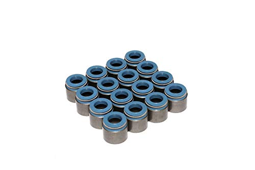Image of COMP Cams 521-16 Set of 16 Metal Body Viton Valve Seals for .500 inch Guide Size, 3 /8 inch Valve Stem