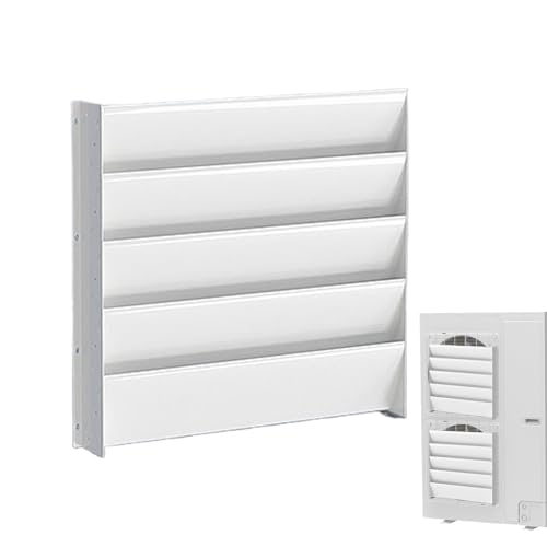 Lanmijia Desviador De Aire Acondicionado | Placa de Ajuste de Dirección del | Paneles Cubre Deflectores Guía Para Ventilaciones En Pared Techo Ventana