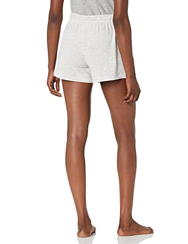 Image of Amazon Essentials Women's Lightweight Breathable Lounge Terry Pajama Shorts with Elastic Waist, Drawstring