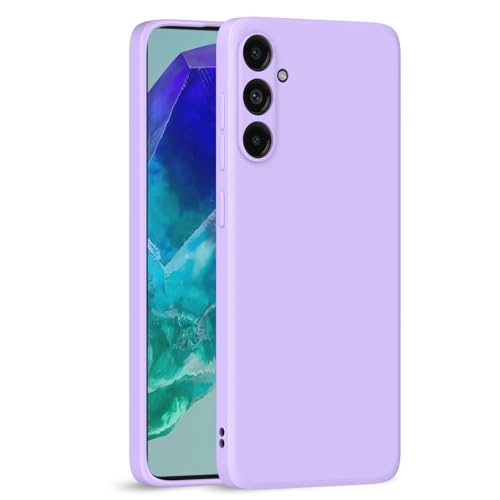 Pikkme Back Cover Camera Protection Shockproof Soft Matte Silicone Back Case for Samsung Galaxy M55 5G / M55s 5G / F55 5G (Purple) (B0D47FH8H7) Amazon Price History, Amazon Price Tracker