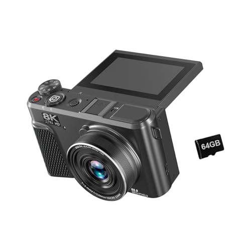 Caméra de photographie numérique pour vlog et voyage en plein air