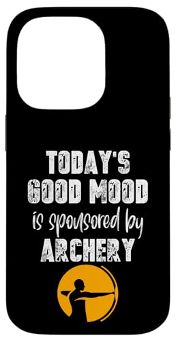 Archery Today's Good Mood is �X�|���T�[ �A�[�`�F���[�M�t�g �X�}�z�P�[�X iPhone 14 Pro �p