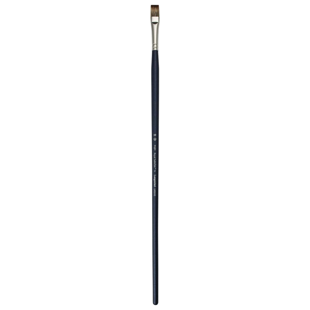 Royal & Langnickel L95510 - Spazzole Sabletek con manico lungo, 16 pezzi