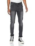  Springfield Herren 1758551 Jeans, Schwarz, 34