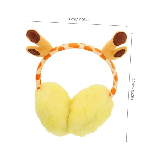 GALPADA Cartoon Adjustable Winter Ear Muffs for Plush Thermal Ear Warmers for Boys and Lightweight and Comfortable Insulation for Cold Weather Protection2