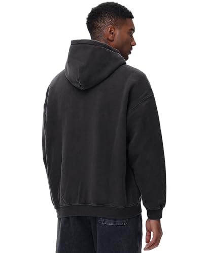 Mens Zip Up Hoodie Oversized Long Sleeve Sweatshirts Acid Wash Vintage Y2K Fall Hooded Fleece Jacket with Pockets4