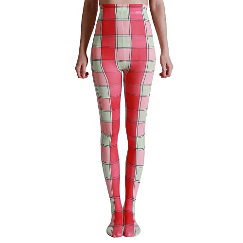 Image of Sahabowi Women Tights, Sheer High Waist Pantyhose, Vintage Control Top Stockings, Siwa 4