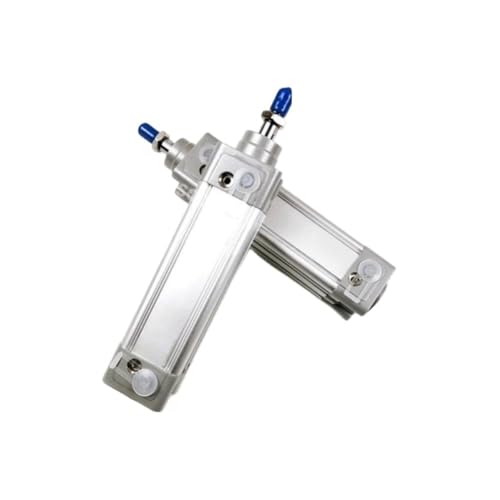Vérin pneumatique compact robuste DNC alésage 80mm pour automatisation de haute précision - 8