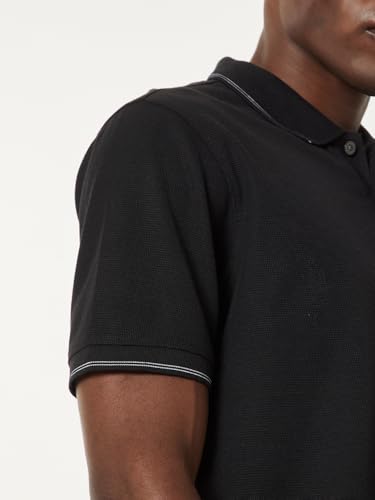 Image of Max Men's Polycotton Half Sleeves Regular Fit Solid Polo T-Shirt