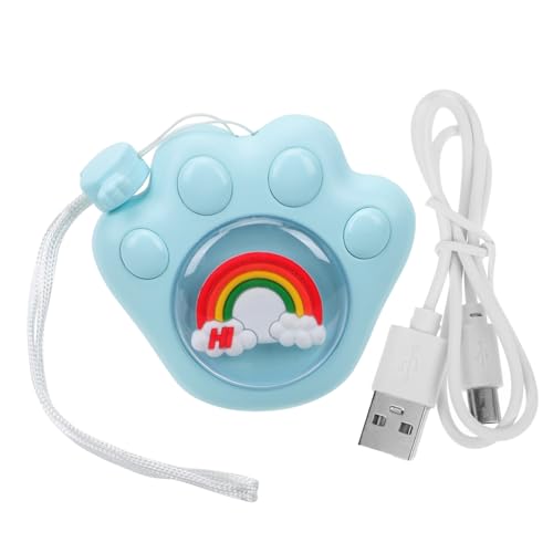 NAMOARLY Rainbow Hand Warmer Luminous Quick Heating Warmer for Adults Portable Cartoon Design for Cozy Warmth Cold Weather