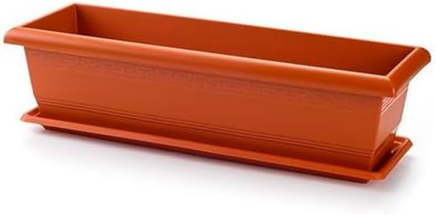 Gabbia Portafiori In Plastica Rettangolare Grande - 4 Pezzi Supporto Per Composizioni Floreali (29,5x11x8 Cm)