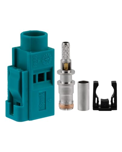 10 conectores Fakra Z hembra para cable coaxial miniatura 5