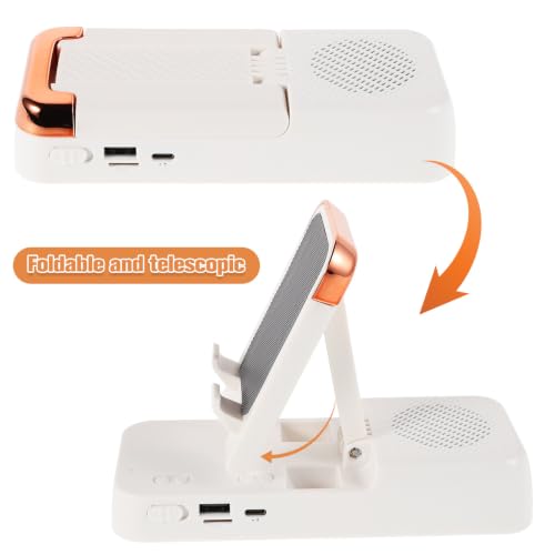 Base plegable para teléfono celular que elimina cables con su altavoz 3
