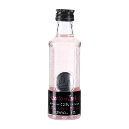 Ginebra Caja de 24 unidades Puerto de Indias Strawberry Media Botella 37 cl