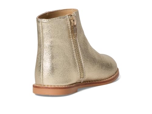 Janie and Jack Baby-Girl's Gold Bootsie (Toddler/Little Big Kids) Ballet Flat3