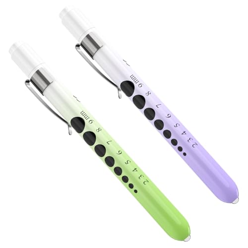 Image of CAVN Pen Light, Penlight with Pupil Gauge LED Penlight for Nurses Doctors