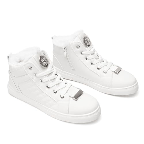 Bottines d'hiver GLAMORA pour femme active avec doublure fourrure