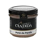 La Abuela Candida- Paté de Perdiz - Plato Artesanal - Elaborado a Mano - Ideal para Tapas - 110 Gramos