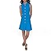 Karl Lagerfeld Paris Women's Dresses Sheath,French Blue,16