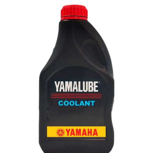 Image of Yamaha Glycol Formulated Engine Coolant Oil for Motorcycle 1L (90793AD80700).