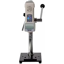 Digital Dynamometer, Manual Push-Pull Test Bench, Lever-Operated Stroke 75 mm, 3 Types of Units DN/Ibf/gf, with 5 Clamps, Compression Testing Machine for Electronics, Automotive PartsA,500N