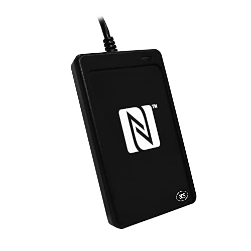 ACS ACR1252U-MF USB Proximity Tag Reader NFC III Card Reader NFC Tag Contactless Card Reader Writer, Black (USB-C) - Image 3