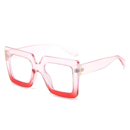Lunettes carrées pour femme style rétro à porter au quotidien verres transparents LVTFCO