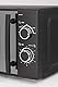 Caso Mikrowelle „M 20 Easy“, Anthrazit, 20 Liter, 700 Watt