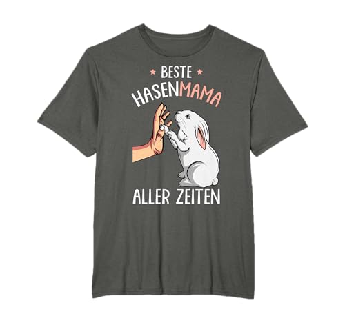 Beste Hasenmama aller Zeiten Hase Kaninchen Ostern Hasen T-Shirt