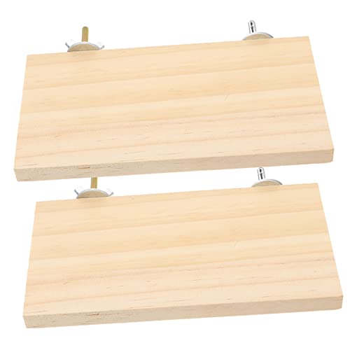 Toddmomy Play Stand Parrot Perch Platforms Bird Cage Stand Wear-Resistant Bird Stand for Parrots