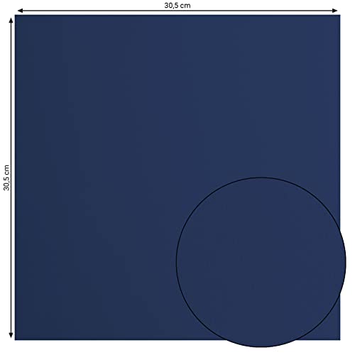 Florence Cardstock Smooth, Coloured Card Making Supplies 12 x 12 inch, Blue, 20 Sheets - Image 2