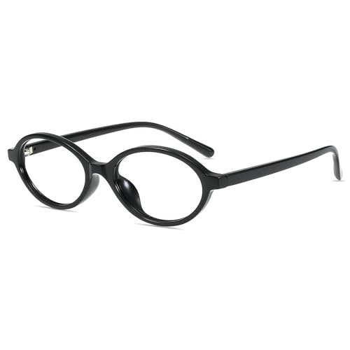 Image of Firmoo Oval Blue Light Blocking Glasses Reduce Eye Strain Computer Gaming Eyeglasses Bluelight Glasses for Woman /Men, DS52040
