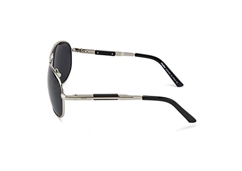 Image of PUMP Aviator Sunglasses (Silver)