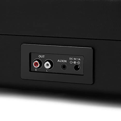 AWSAD Tourne Disque Vinyle Valise Portable en Cuir de Mouton Tourne Disque Vinyle, Platine Vinyle à 3 Vitesses, avec… - Les Beatles, Paul McCartney, John Lennon, RIngo Starr, George Harrison AWSAD Tourne Disque Vinyle Valise Portable en Cuir de Mouton Tourne Disque Vinyle, Platine Vinyle à 3 Vitesses, avec… – Image 4