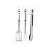 Produktbild HI Grillbesteck, Edelstahl, Wender, Gabel & Zange, 3-teilig (1 Set)